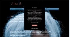 Desktop Screenshot of alexbmodel.co.uk